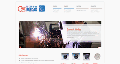 Desktop Screenshot of lacasadelasruedas.com